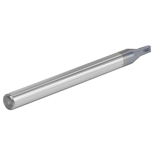Fafeicy Professioneller 3-Fluter-Kammern-Schneiderbohrer Bit Wolframstahl 120 ° für CNC-Fräsen und Gravur (D2*120°*50L) von Fafeicy