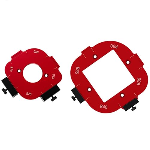 Fafeicy Router -Vorlage Aluminiumlegierungs -Eckradius -Jig mit 8 Winkeln für Holzbearbeitungsprojekte Präzisionsradius -Schneiden Enthält R10 Bis R50 -Optionen Fafeicy Router -Vorlage Aluminiumlegierungs -Eckradius -Jig mit 8 Winkeln für Holzbearbeitungsprojekte Präzisionsradius -Schneiden Enthält R10 Bis R50 -Optionen von Fafeicy