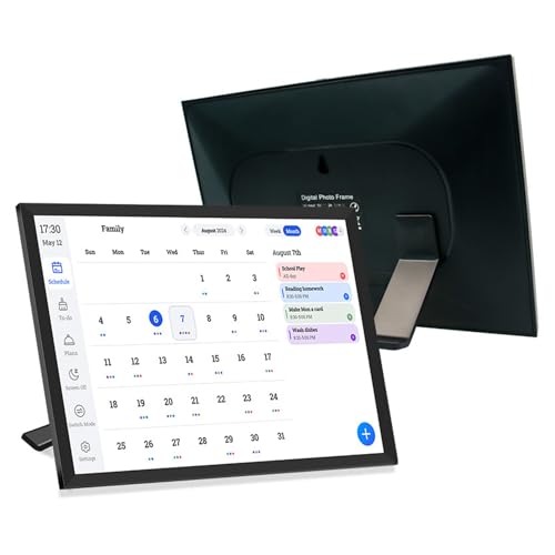 Fafeicy Smart Digital Calendar und Planer HD Touchscreen Smart -Kalender mit Aufgabe -Chart -Speisepläne für Familienbüro von Fafeicy
