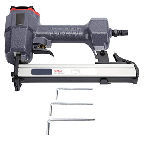 Fafeicy Tragbare Luftnagel Pneumatische Gerade Nagelpistler Hefter Starker Assembly -Aluminium -Handwerkzeuge für Holzbearbeitungsprojekte von Fafeicy