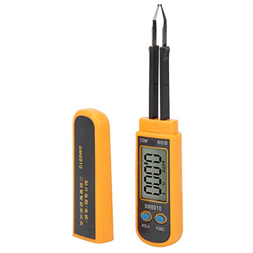Fafeicy Widerstandskapazitätstester Handheld Smart SMD -Komponenten -Test Clamp/Holder Pinzetten für Genaue Messungen für Ingenieure und Enthusiasten Plastik BM8910 von Fafeicy