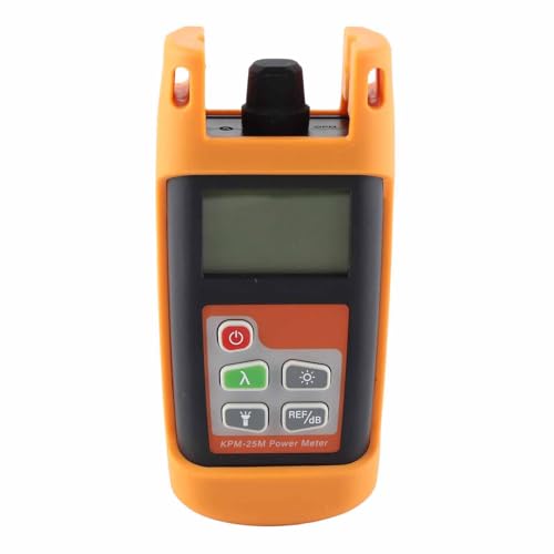 Glasfaser-Kabel-Tester Handheld Mini-Glasfaser-Leistungs Messer für Netzwerk-Wartungs Profis von Fafeicy