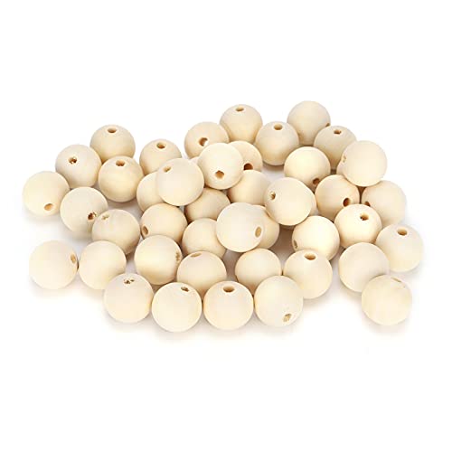 Holzperlen, Leicht zu Färben Schmuck Herstellung von Holzperlen 100pcs für Armbänder für die Heimdekoration Holzperlen, Leicht zu Färben Schmuck Herstellung von Holzperlen 100pcs für Armbänder für die Heimdekoration von Fafeicy