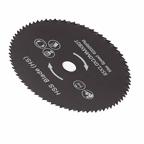 Kreissägeblatt, Zahnsägeblatt 85 mm 80T, Durchmesser 10 mm, Hartmetall-Kreissägeblatt, Holzschneidwerkzeug, Bohrung, Sägeblatt, Sägeblätter Kreissägeblatt, Zahnsägeblatt 85 mm 80T, Durchmesser 10 mm, Hartmetall-Kreissägeblatt, Holzschneidwerkzeug, Bohrung, Sägeblatt, Sägeblätter von Fafeicy