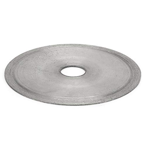 Lapidary Schneidrad Hochfestigkeitseffizienz für Schmuckherstellung (Zahnlose Tabletten 160 * 25 * 0,8) von Fafeicy