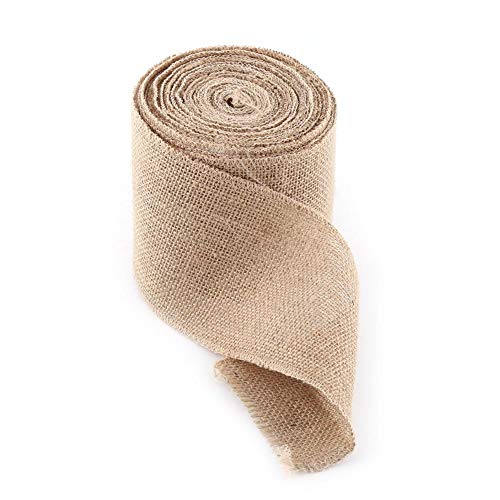 Juteband, Rolle Jute, breite Jute, Naturstoff, Handwerk, Rolle, 10 m Rolle Jute, 10 cm von Fafeicy