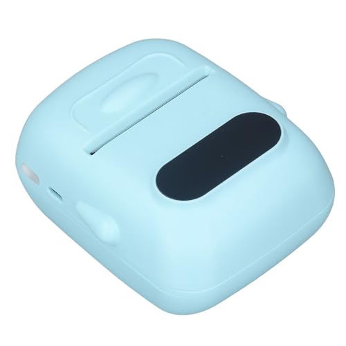 P50 203dpi BT Blue Thermo-Etikettendrucker, Kabelloser Tragbarer Handetikettendrucker mit Marklife-APP, 0,59 Bis 2,24 Zoll / 1,5 Bis 5,69 Cm Druckbreite für Kleidungshandwerk von Fafeicy