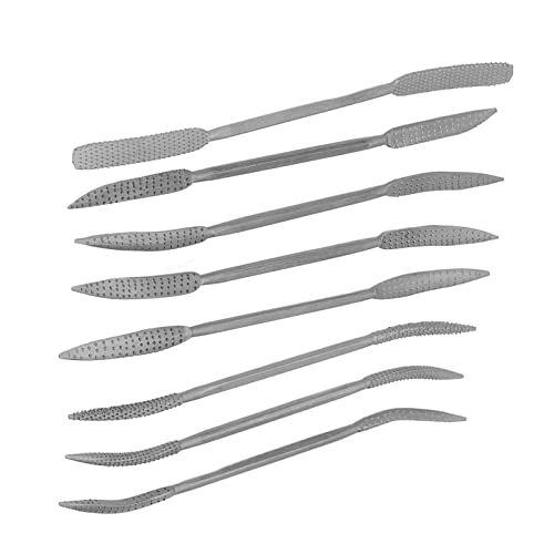 Schleifrasper, 8 Stück 20,3 Cm Doppelend-Raspel, Schleifrasper, Holzfeilen-Set, Legierter Stahl, Heimwerker-Werkzeug-Set Zum Schnitzen von Holzbearbeitung, Feilengriffe Schleifrasper, 8 Stück 20,3 Cm Doppelend-Raspel, Schleifrasper, Holzfeilen-Set, Legierter Stahl, Heimwerker-Werkzeug-Set Zum Schnitzen von Holzbearbeitung, Feilengriffe von Fafeicy