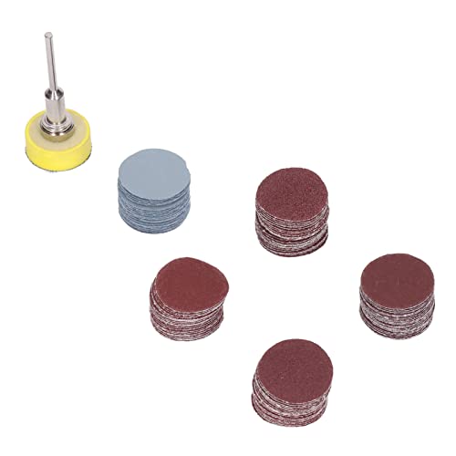 Schleifscheiben -Kit Langlebige Aluminiumoxid -Scheibe Set für Metallplastik 100pcs Anzug für Allgemeines Polieren, für Metallarbeiten und Automobile Schleifscheiben -Kit Langlebige Aluminiumoxid -Scheibe Set für Metallplastik 100pcs Anzug für Allgemeines Polieren, für Metallarbeiten und Automobile von Fafeicy