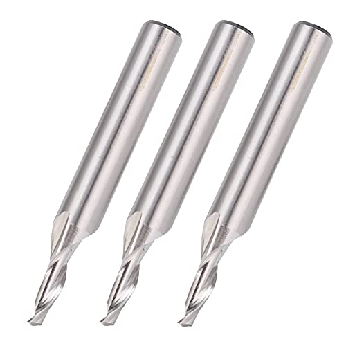 Spiralendmühlen -Wolfram -Stahlrouter Bit, Gute Starrheit für das Seitenmahlen, Endmahlen [5pcs] von Fafeicy