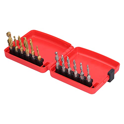 Titan -Plattier -Tap -Bohrer -Bits Set Hochgeschwindigkeits -Stahl -Hex -Schaft -Schaft -Plastikbox für -Workshop Titan -Plattier -Tap -Bohrer -Bits Set Hochgeschwindigkeits -Stahl -Hex -Schaft -Schaft -Plastikbox für -Workshop von Fafeicy