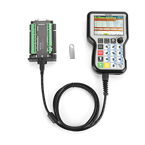 USB -CNC -Steuerungssystem mit Motion Controller Board NCH02 für das CNC Achsensteuersystem, den Offline Betrieb und Geeignet für die Meisten Werkzeugmaschinenanforderungen Geeignet (5 Achsen) von Fafeicy