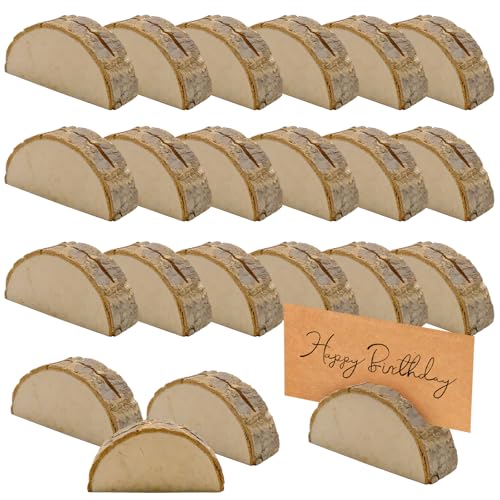 Fahibin 20 Stück Tischkarte Inhaber Holz, Kartenhalter Hochzeit Platzkartenhalter, Holz Menükartenhalter Tischkartenhalter Kartenständer Fotoständer Fahibin 20 Stück Tischkarte Inhaber Holz, Kartenhalter Hochzeit Platzkartenhalter, Holz Menükartenhalter Tischkartenhalter Kartenständer Fotoständer von Fahibin