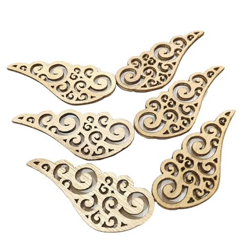 10 Pieces Unvollendete Holzscheiben Flügel Geformte Holzausschnitte Für Malerei Handwerkshänge Dekoration Weihnachten Hochzeitsversorgung 10 Pieces Unvollendete Holzscheiben Flügel Geformte Holzausschnitte Für Malerei Handwerkshänge Dekoration Weihnachten Hochzeitsversorgung von Fahoujs