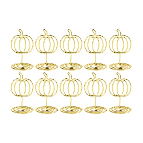 10pcs Kürbisform Tischnummer Draht Kartenhalter Fotoständer Memos Hinweis Cliphalter Für Thanksgiving Party Tischdekoration 10pcs Kürbisform Tischnummer Draht Kartenhalter Fotoständer Memos Hinweis Cliphalter Für Thanksgiving Party Tischdekoration von Fahoujs