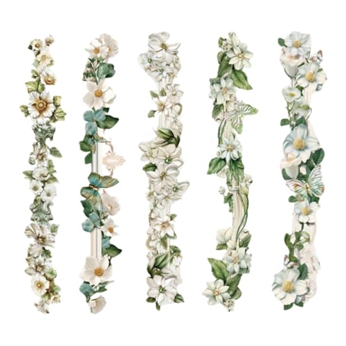 10pieces Flower Border Sticker Scrapbooking Decorative Sticker Für Scrapbooking Planer Journal Journal Fotorahmen Kartenausfall Planerzubehör 10pieces Flower Border Sticker Scrapbooking Decorative Sticker Für Scrapbooking Planer Journal Journal Fotorahmen Kartenausfall Planerzubehör von Fahoujs