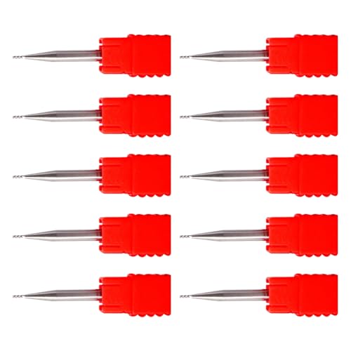 10pieces Professionelle Drei Kanten Fräsenwerkzeugmahlen Cutter Für Aluminium Genauigkeitswerkzeug Für Aluminium von Fahoujs