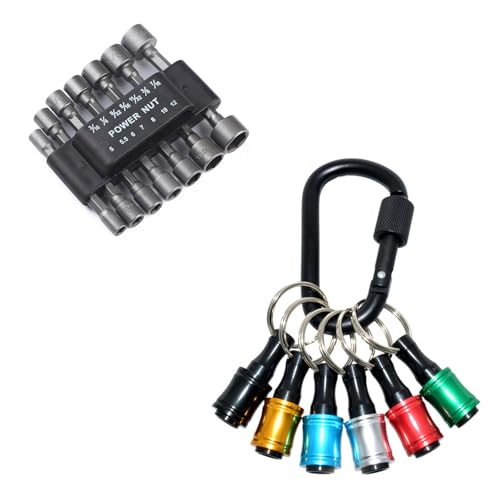 14pcs Power Nut Treiber Bohrer Bits Werkzeugset Schraube 1/4 Treiber Hexagon Key 6pcs 1/4inch Hexagon Shank Bohrbits 14pcs Power Nut Treiber Bohrer Bits Werkzeugset Schraube 1/4 Treiber Hexagon Key 6pcs 1/4inch Hexagon Shank Bohrbits von Fahoujs