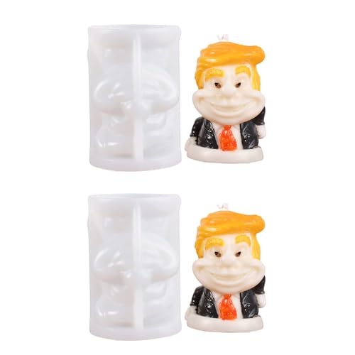 2 PCs/Set Porträt Kerzenform von Fahoujs