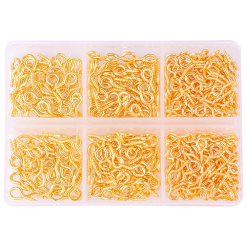 200pcs Augennadel 3 Verschiedene Schraubenstifthaken Für Schmuckstifte Und Anhänger Perlen Kunsthandwerksschraube 200pcs Augennadel 3 Verschiedene Schraubenstifthaken Für Schmuckstifte Und Anhänger Perlen Kunsthandwerksschraube von Fahoujs