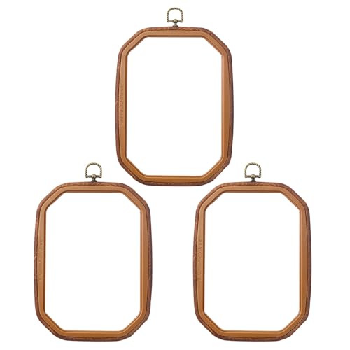3 PCs/Setzen Sie Einstellbare Stickrahmen Harz Sticker Hoop Crosses Nähen Der Reifen Für Nadelworks Stickprojekte von Fahoujs