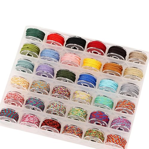 36 Farbe Flechtschnur Für Schmuck Und Geschenkpackung Baumwollfaden Für Armband Weiche Baumwollschnur Halskette Herstellung Von Kits Handgefertigtes Armband Vorräte 36 Farbe Flechtschnur Für Schmuck Und Geschenkpackung Baumwollfaden Für Armband Weiche Baumwollschnur Halskette Herstellung Von Kits Handgefertigtes Armband Vorräte von Fahoujs