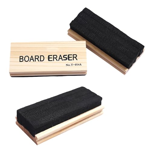 3pcs Wollfilzfilz Tafel Radiergummi Holzhalkplatten Eraser Staubloser Tafel Eraser Reiniger Für Büroschule Blackboard Filzkalkler Eraser 3pcs Wollfilzfilz Tafel Radiergummi Holzhalkplatten Eraser Staubloser Tafel Eraser Reiniger Für Büroschule Blackboard Filzkalkler Eraser von Fahoujs