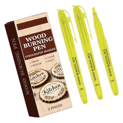 3pieces Professionelle Holzmalerei Stift Holzmalerei Marker Pyrographie Marker Für Holzmalerei Bastelprojekt Pyrography Marker Marker von Fahoujs