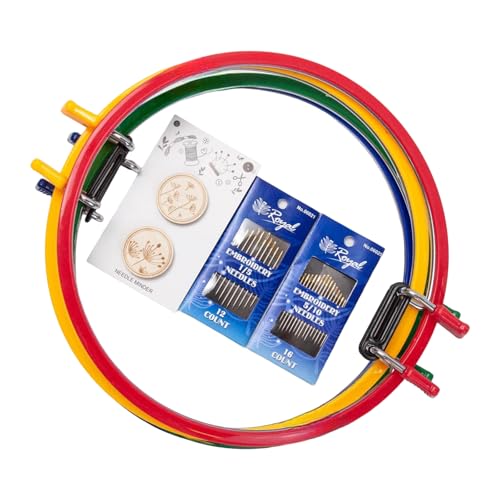 4pcs Runde Nähte Hoop Round Stickerei Hoop Stitching Stickrahmen Für Stickern Nähen Nadelstichen 4pcs Runde Nähte Hoop Round Stickerei Hoop Stitching Stickrahmen Für Stickern Nähen Nadelstichen von Fahoujs