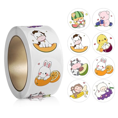 500x/Roll Rewards Sticker Animal Stickers Cartoon Aufkleber Aufkleber Wasserflaschenaufkleber Für Kinderstudenten 500x/Roll Rewards Sticker Animal Stickers Cartoon Aufkleber Aufkleber Wasserflaschenaufkleber Für Kinderstudenten von Fahoujs