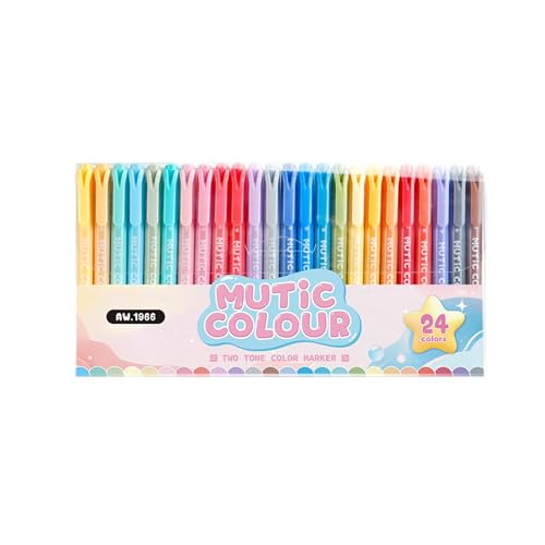 6/12/24 Farben Highlighter Marker Multifunktional Highlighter Pen Fluoreszierende Stift Doppelhead Highlighters Für Journal 6/12/24 Farben Highlighter Marker Multifunktional Highlighter Pen Fluoreszierende Stift Doppelhead Highlighters Für Journal von Fahoujs