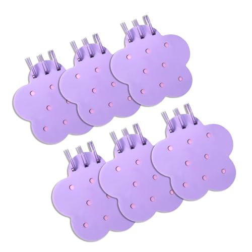 6pcs Kleines Twin Spulen Bindungs ​​ Notizbuch 3.3x3.7in Taschennotennotepads 40 Seiten Unbekanntes Kleines Skizzenpadnotizbuch Zum Schreiben Dicker Papiernotizbuch von Fahoujs