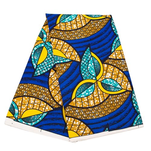 Afrikanischer Wachdruckstoff 3yard Doppelseite Geometrisch Druck Polyester Stoff Für Nähen Von Handwerk Und Hausdekoration Afrikanische Wachsee Stoff von Fahoujs
