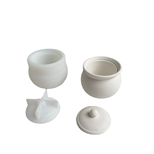 Aufbewahrungsflasche aus Silikon mit Deckel, Epoxidharz-Form, DIY-Flasche, Tasse, Gießform für Aufbewahrung, Display, Heimdekoration, Glas mit Deckel, Silikonformen, DIY, Süßigkeitenbehälter, Aufbewahrungsflasche aus Silikon mit Deckel, Epoxidharz-Form, DIY-Flasche, Tasse, Gießform für Aufbewahrung, Display, Heimdekoration, Glas mit Deckel, Silikonformen, DIY, Süßigkeitenbehälter, von Fahoujs