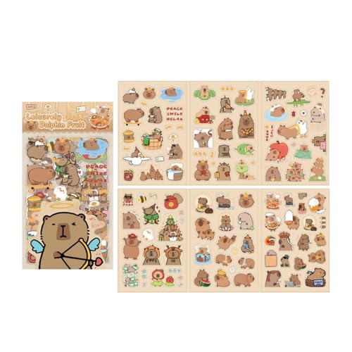 Cartoon Animal Sticker Wasserbeständiger Haustieraufkleber Für Scrapbook Journal Telefon Fall Gitarre Laptop Kinder Belohnung Notizbuch Cartoon Animal Sticker Wasserbeständiger Haustieraufkleber Für Scrapbook Journal Telefon Fall Gitarre Laptop Kinder Belohnung Notizbuch von Fahoujs