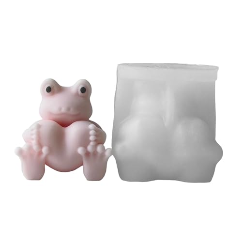 Einfach Zu Reinigen Silikon Tierform Für Kerzenherstellung Frösche Formverzierung Perfekt Für Handwerk Von Enthusiasten Silikonkerkerform von Fahoujs