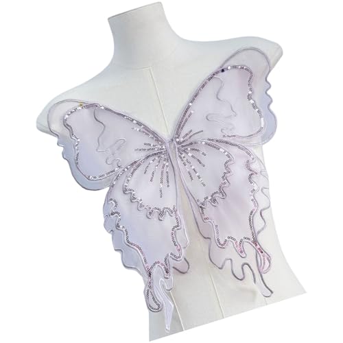 Elegante Perlen Schmetterling Applique Auf Flecken Für Kleider Kostümzubehör Ideal Für Hochzeiten Und Themenereignisse Elegante Perlen Schmetterling Applique Auf Flecken Für Kleider Kostümzubehör Ideal Für Hochzeiten Und Themenereignisse von Fahoujs