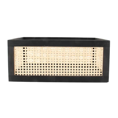 Eleganter Charme Rechteckiger Speicherkorb Aus Holz Und Bambus Tragbar Für Kabinettsraumsparende Designs Hausorganisation Korb Eleganter Charme Rechteckiger Speicherkorb Aus Holz Und Bambus Tragbar Für Kabinettsraumsparende Designs Hausorganisation Korb von Fahoujs