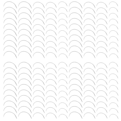 Fahoujs 180pcs Gebogene Nadelledernattelnadel Für Handgestrickte Teppiche Lederreparatur Gebogene Ledernadel von Fahoujs