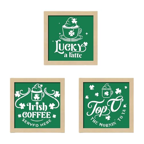 Fahoujs 3 Piece Irish Themed Photo Frame Holz Bilderrahmen 150x150mm Fotorahmen Für Home Dekoration Party Tisch Mittelstücke Fahoujs 3 Piece Irish Themed Photo Frame Holz Bilderrahmen 150x150mm Fotorahmen Für Home Dekoration Party Tisch Mittelstücke von Fahoujs