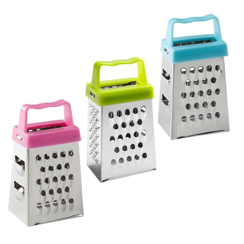 Fahoujs 3pcs Kleines Käse Reifen Set Multifunktional Edelstahlquadratt Gratik Für Gemüseschokolade Und Mehr Vierseitige Schachtelfahrer Fahoujs 3pcs Kleines Käse Reifen Set Multifunktional Edelstahlquadratt Gratik Für Gemüseschokolade Und Mehr Vierseitige Schachtelfahrer von Fahoujs