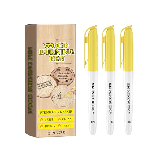 Fahoujs 3pcs Pyrography Marker Mit Komfortables Griffgriff Holzmalerei Stift Für Holzmalerei Professionelles Holzmalwerkzeugwerkzeug Fahoujs 3pcs Pyrography Marker Mit Komfortables Griffgriff Holzmalerei Stift Für Holzmalerei Professionelles Holzmalwerkzeugwerkzeug von Fahoujs