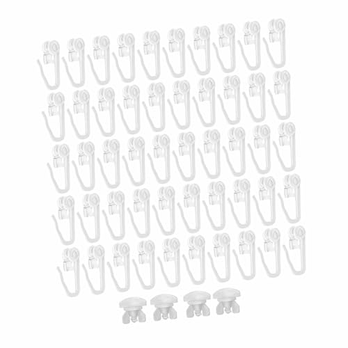 Fahoujs 54pcs Vorhangsperrvorhangrolle Für Schienensysteme Mit Innenschiene End Lock Vorhangschiene Vorhanghalterungen Stopper Fahoujs 54pcs Vorhangsperrvorhangrolle Für Schienensysteme Mit Innenschiene End Lock Vorhangschiene Vorhanghalterungen Stopper von Fahoujs
