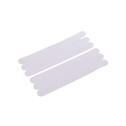 Fahoujs 6pcs 20x2cm Anti Slip Bad Matten Griffaufkleber Duschstreifen Bodenbetreuung Sicherheit von Fahoujs