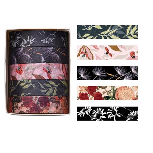 Fahoujs Dekorative Klebebandpapier Klebeband Wälder Pflanzendruck Washis Hand Account Künstler Crafting Masking Dekorative Retro Washis Maskierung Wälder Pflanzendruckkünstler Künstler Fahoujs Dekorative Klebebandpapier Klebeband Wälder Pflanzendruck Washis Hand Account Künstler Crafting Masking Dekorative Retro Washis Maskierung Wälder Pflanzendruckkünstler Künstler von Fahoujs