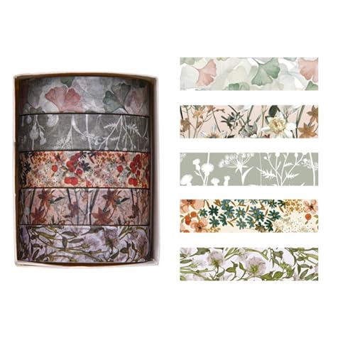 Fahoujs Dekorative Klebebandpapier Klebeband Wälder Pflanzendruck Washis Hand Account Künstler Crafting Masking Dekorative Retro Washis Maskierung Wälder Pflanzendruckkünstler Künstler Fahoujs Dekorative Klebebandpapier Klebeband Wälder Pflanzendruck Washis Hand Account Künstler Crafting Masking Dekorative Retro Washis Maskierung Wälder Pflanzendruckkünstler Künstler von Fahoujs