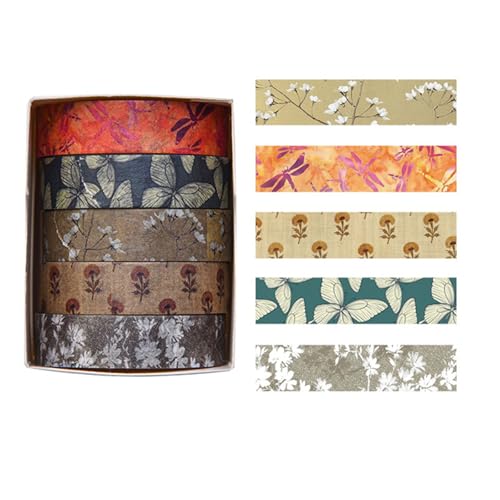 Fahoujs Dekorative Klebebandpapier Klebeband Wälder Pflanzendruck Washis Hand Account Künstler Crafting Masking Dekorative Retro Washis Maskierung Wälder Pflanzendruckkünstler Künstler Fahoujs Dekorative Klebebandpapier Klebeband Wälder Pflanzendruck Washis Hand Account Künstler Crafting Masking Dekorative Retro Washis Maskierung Wälder Pflanzendruckkünstler Künstler von Fahoujs