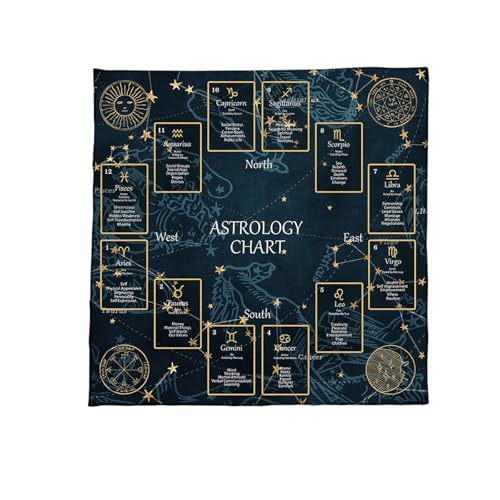Fahoujs Divinationen Tischdecke Konstellationen Astrologie Tarotkarte Tischdecke Altars Stoff Göttlichkeit Vorratsspiel Accessoire Kartentisch Tuch Tuch Wand Dekore Fahoujs Divinationen Tischdecke Konstellationen Astrologie Tarotkarte Tischdecke Altars Stoff Göttlichkeit Vorratsspiel Accessoire Kartentisch Tuch Tuch Wand Dekore von Fahoujs