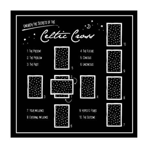Fahoujs Divinationen Tischdecke Mond Blumenmuster Astrologie Tarotkarte Tischdecke Altars Stoff Göttlichkeit Brettspiel Accessoire Fahoujs Divinationen Tischdecke Mond Blumenmuster Astrologie Tarotkarte Tischdecke Altars Stoff Göttlichkeit Brettspiel Accessoire von Fahoujs