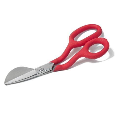 Fahoujs Entenbill Teppichhaufen Schere 7 Zoll Für Teppich Trimmen Ergonomischer Entenbillschere Für Pfahltrimmen Polster Vorräte von Fahoujs